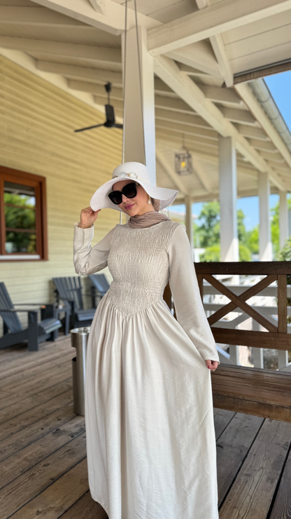 Daisy Kleid - Beige