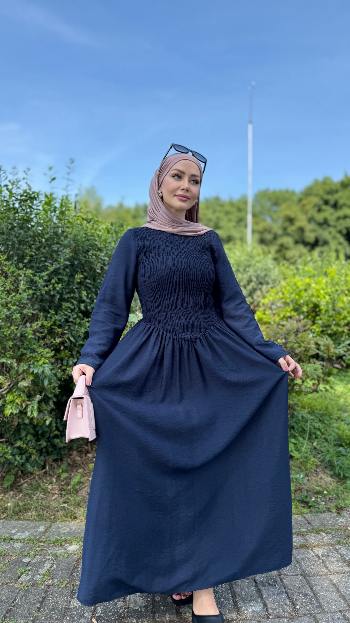 Daisy Kleid - Dunkelblau