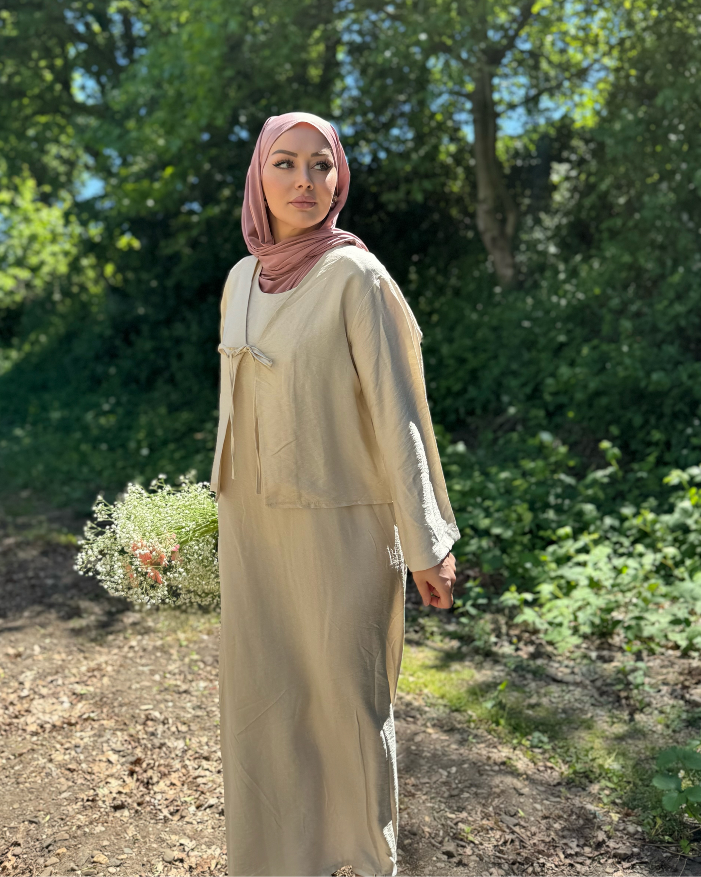 Hira Zweiteiler - Beige