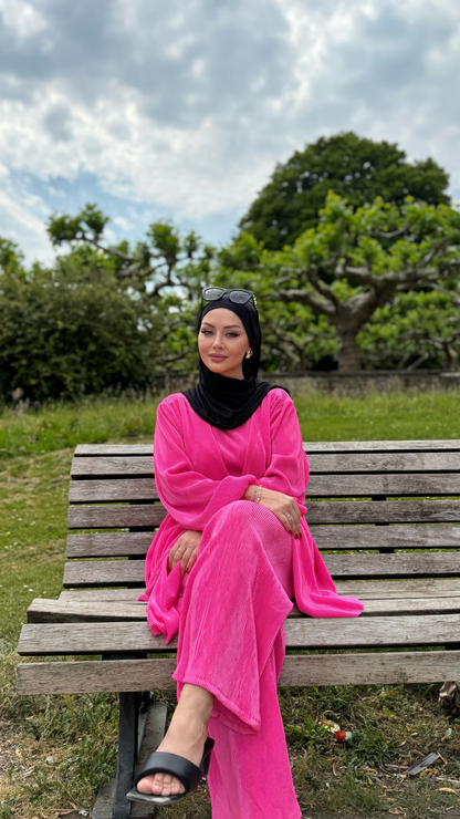 Perla Set - Fuchsia Pink