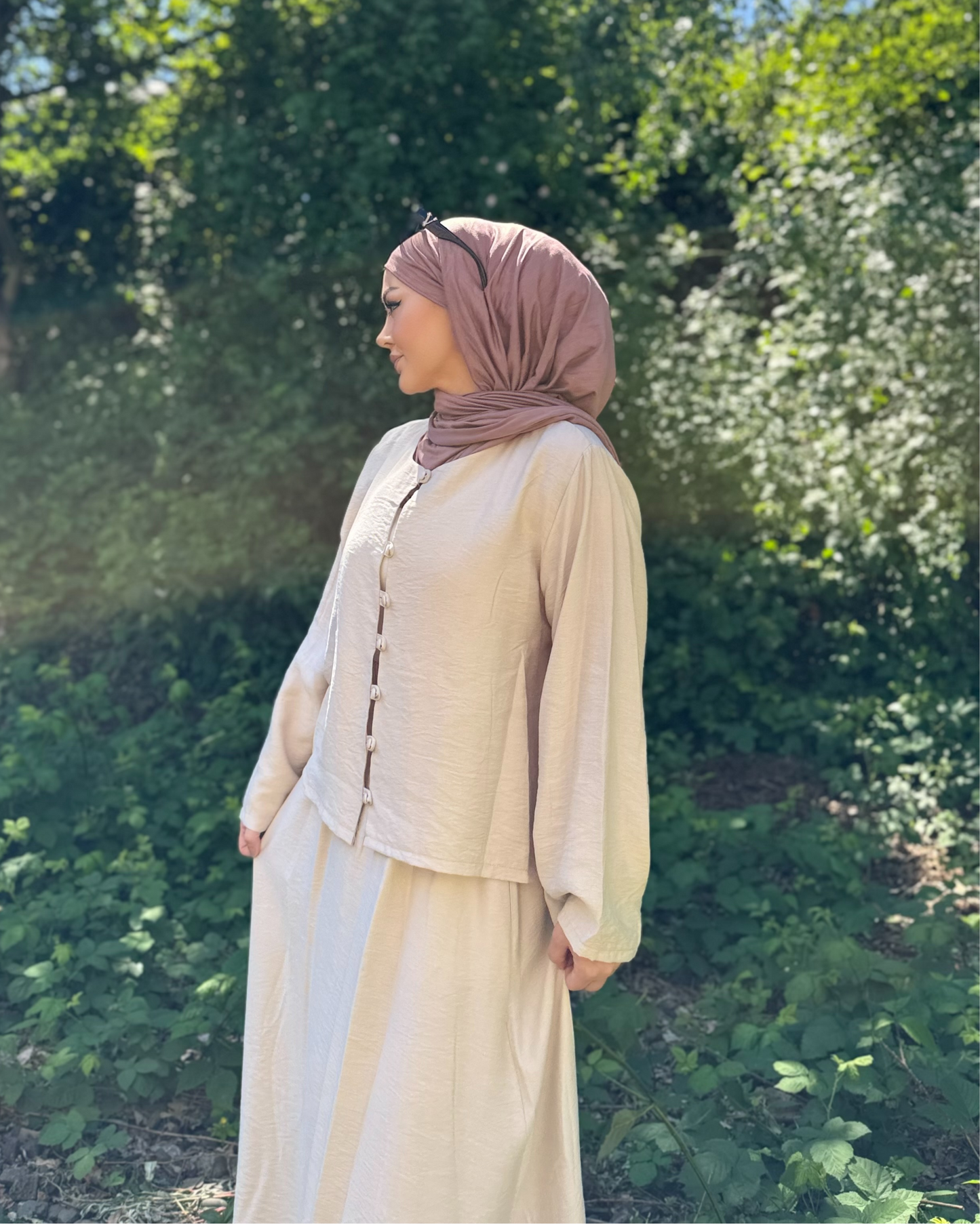 Nura Zweiteiler - Beige