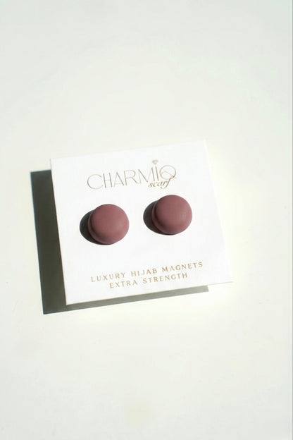 CHARMIQ Premium Hijab-Magnete | Altrosa