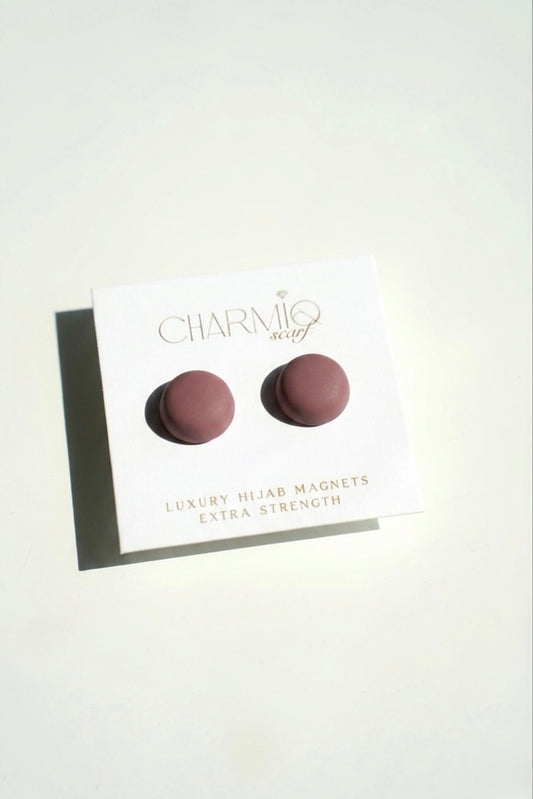 CHARMIQ Premium Hijab-Magnete | Altrosa