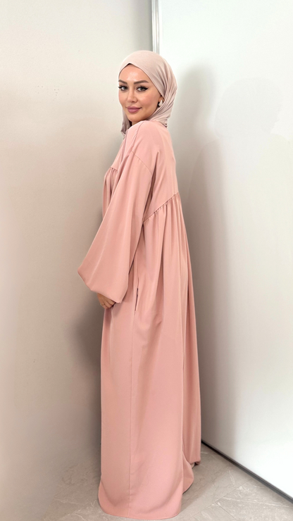 Lily Abaya - zartes Rosa