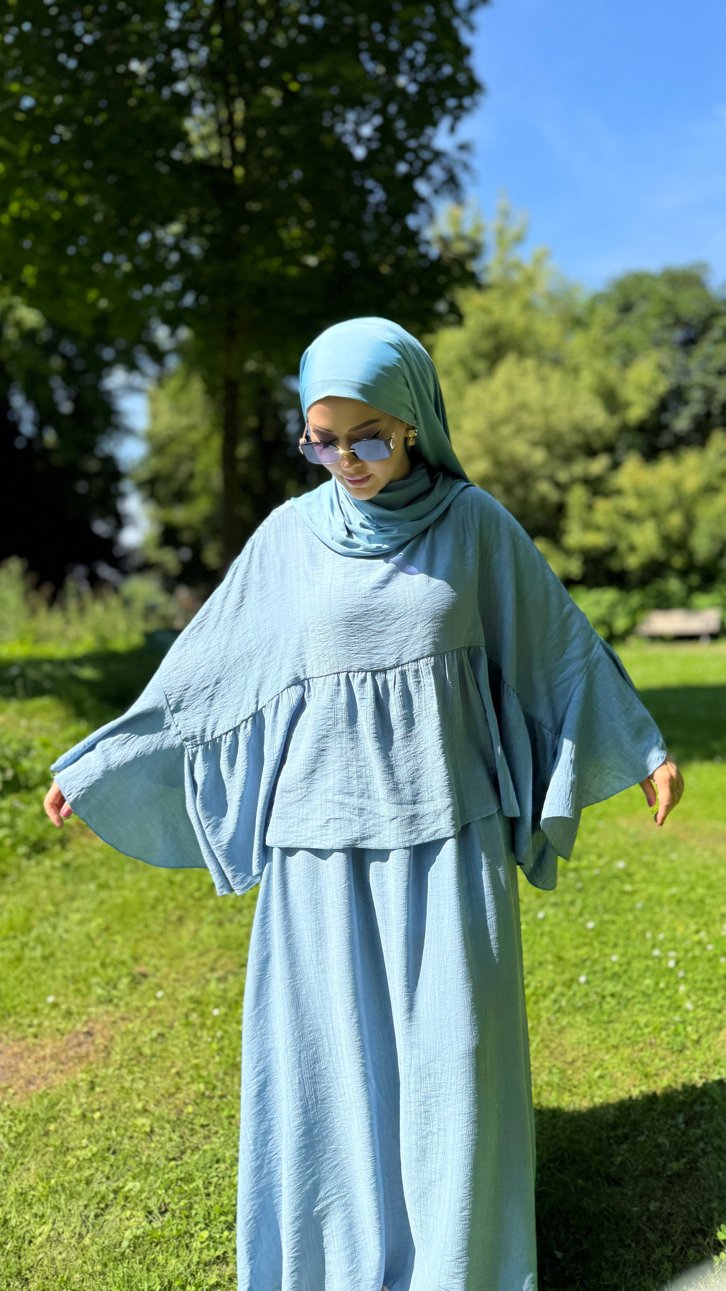 Sade Zweiteiler - Blau