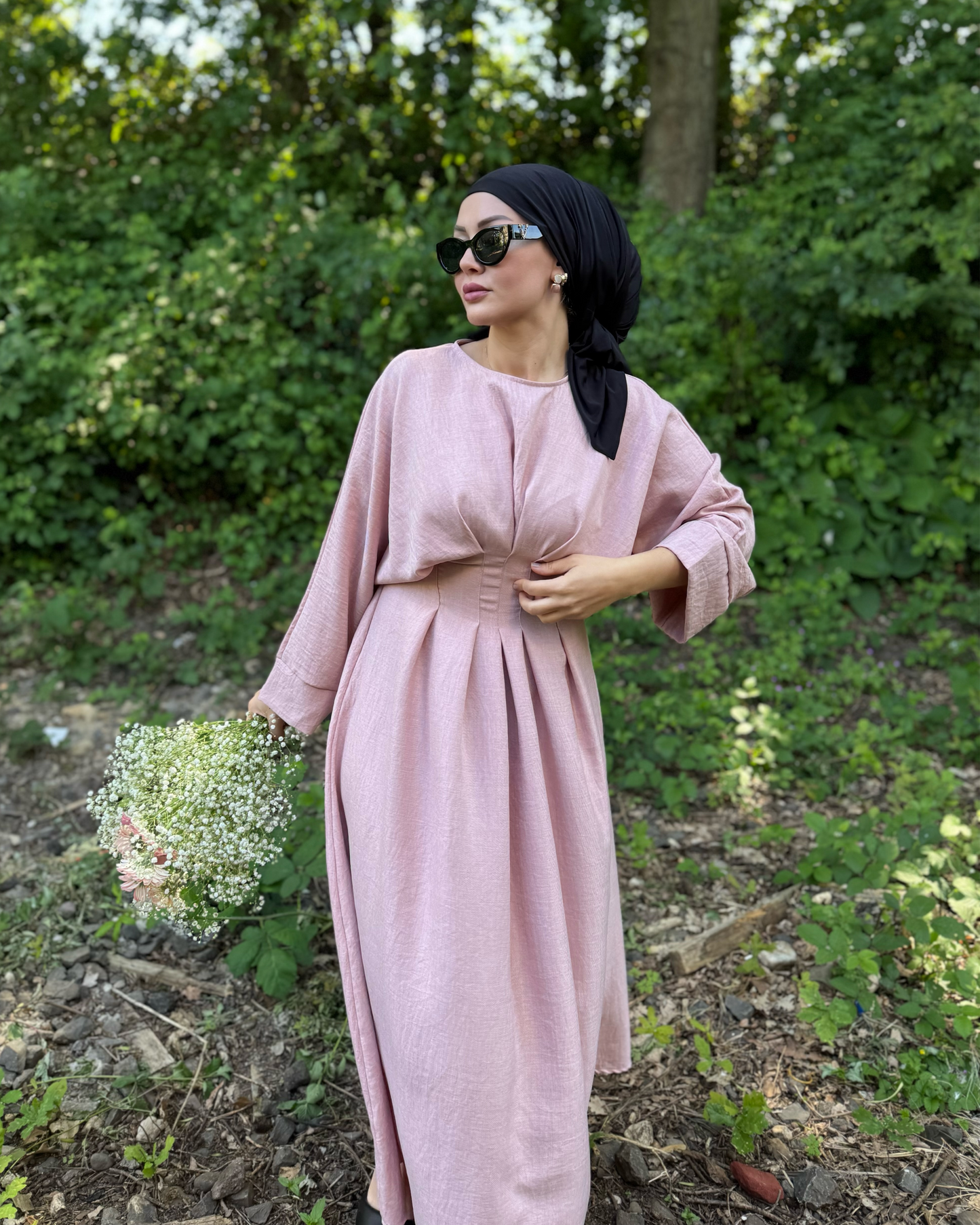 Alina Kleid - Altrosa