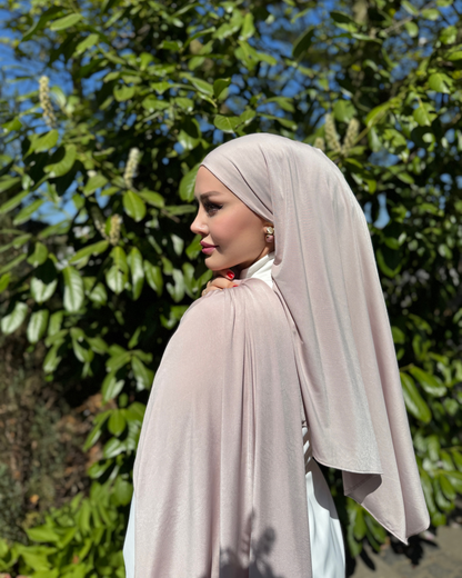 Premium Liquid Jersey - Satin Rose