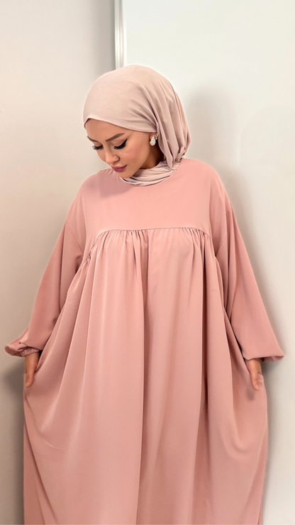 Lily Abaya - zartes Rosa