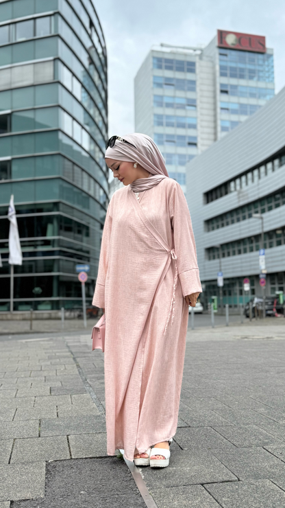 Layla Wickelkleid -  Rosa