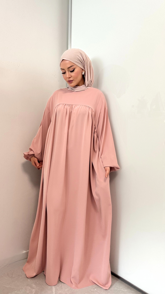 Lily Abaya - zartes Rosa