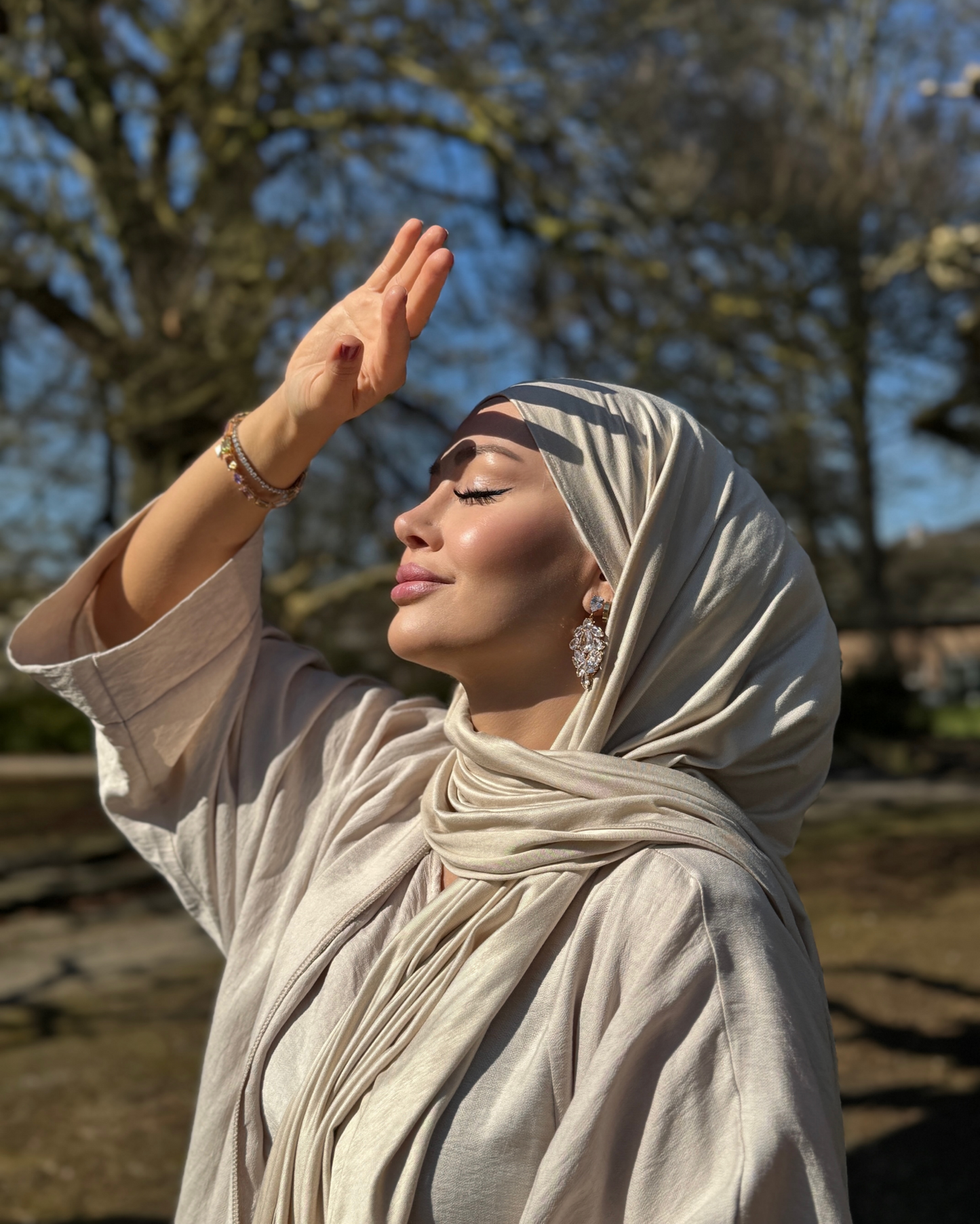 Premium Cotton Jersey - Goldbeige