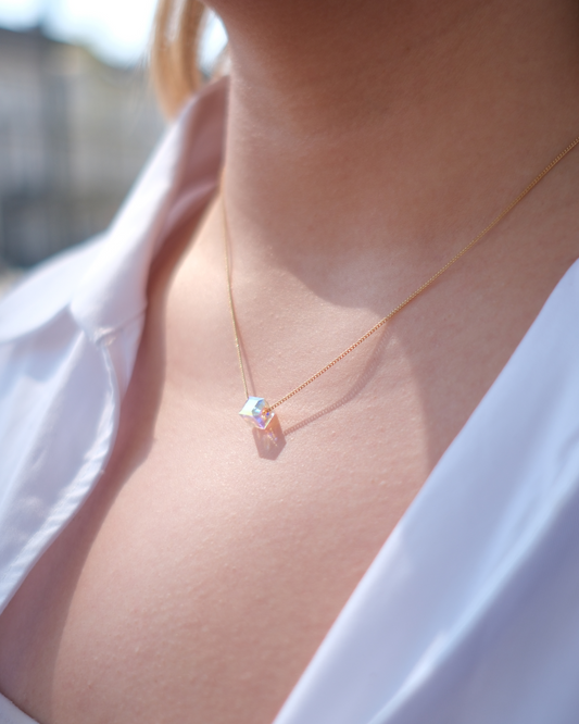 Crystalflare Roségold - Halskette