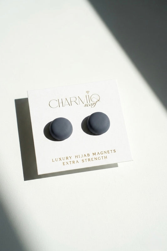 CHARMIQ Premium Hijab-Magnete | Anhtrazit