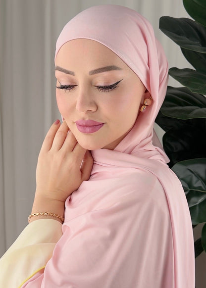 Voile jersey de qualité supérieure – Pure Blush