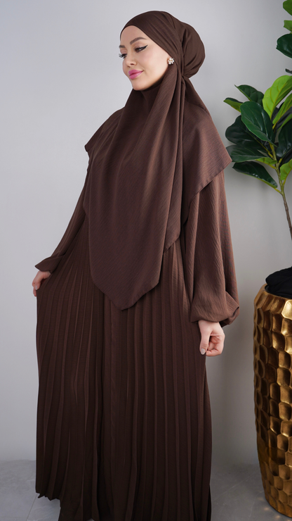 Premium 2-Teiler Khimar Set – Eleganz & Komfort für Ramadan & Alltag