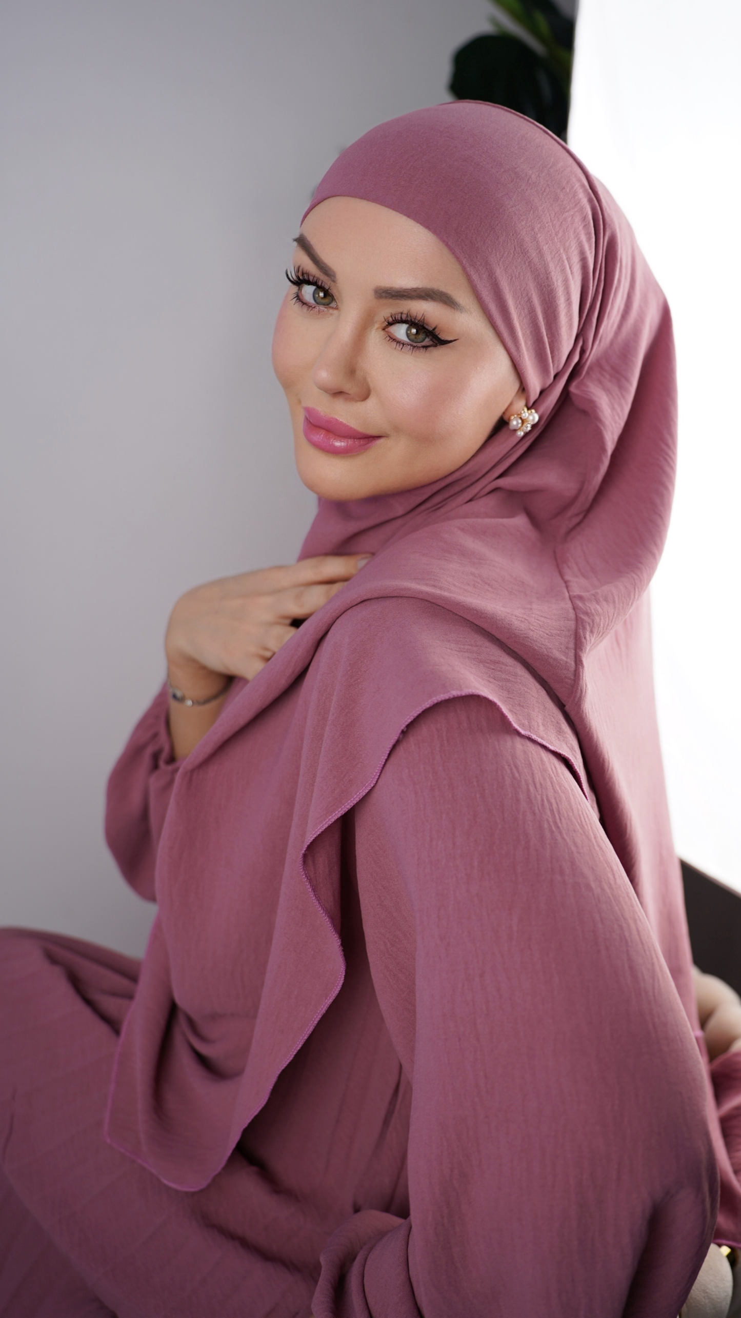 Premium 2-Teiler Khimar Set – Eleganz & Komfort für Ramadan & Alltag