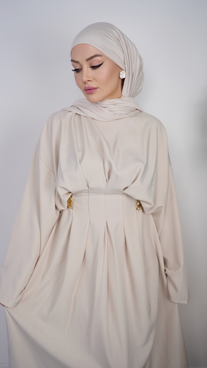 Luna Gold Kleid - Eleganz mit goldenen Details
