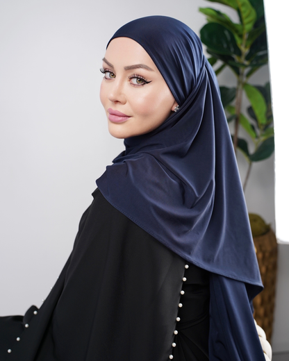 Premium Liquid Jersey - Sapphire Silk